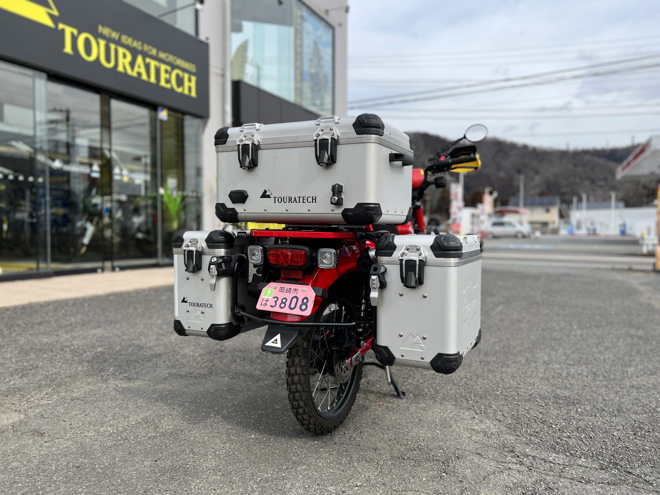 ハンターカブ用パニアフレーム新発売 – TOURATECH JAPAN